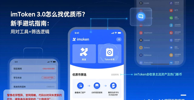 imToken 3.0钱包DApp板块筛选项目要点_imToken 3.0新手筛选优质加密资产方法_如何在imToken官网下载3.0版本中寻找优质的加密资产?