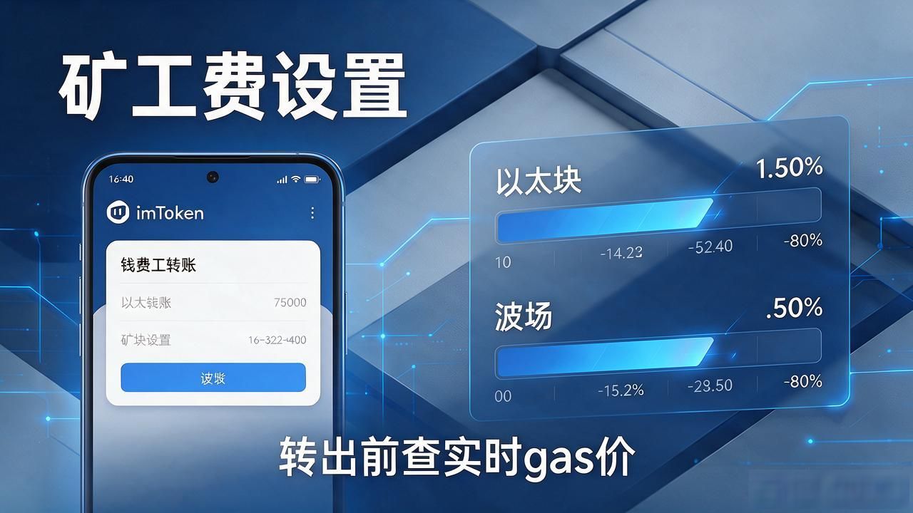 imToken矿工费设置教程，转币手续费这样调！