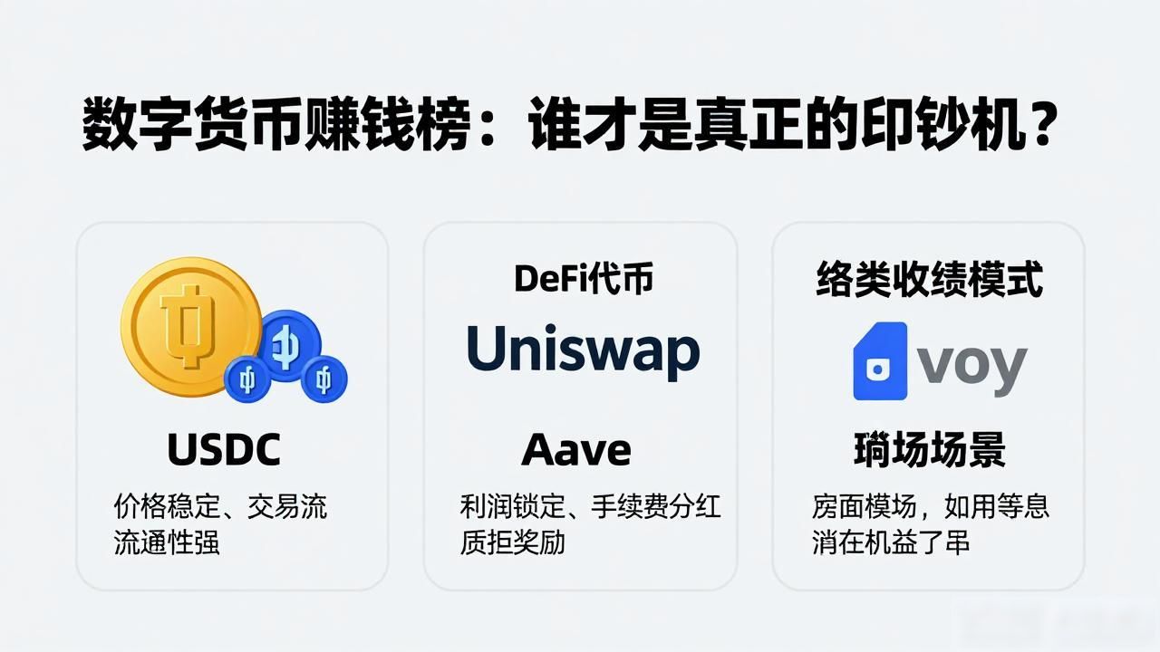 数字货币赚钱榜：谁才是真正的印钞机？