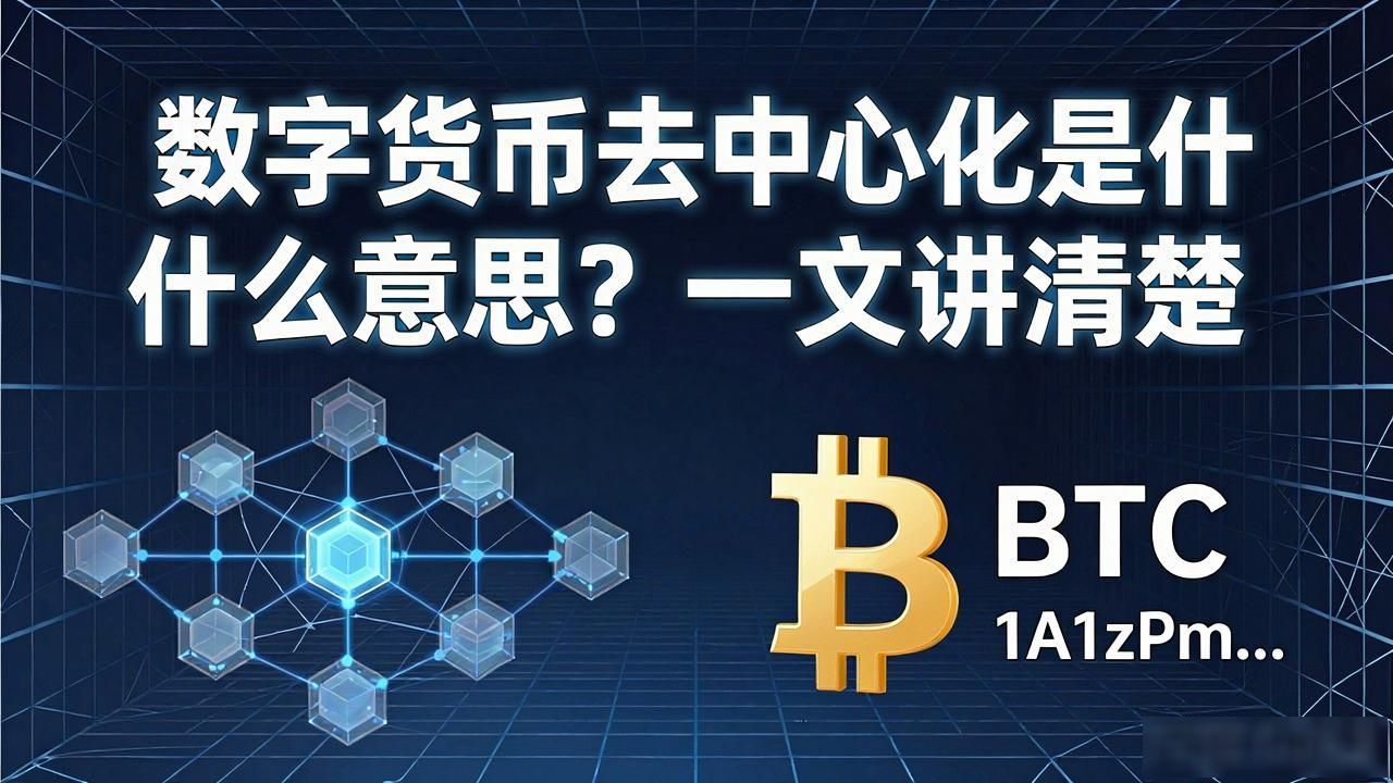 数字货币去中心化是什么意思？一文讲清楚