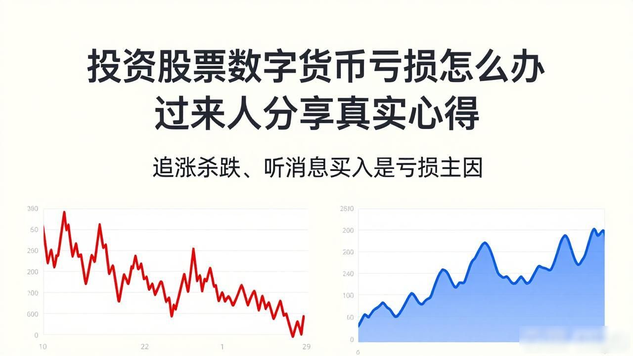 投资股票数字货币亏损怎么办 过来人分享真实心得