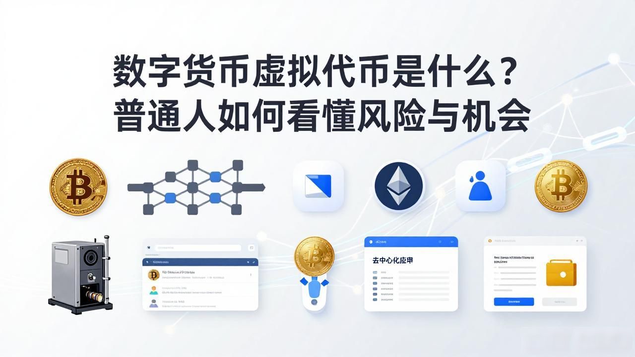 数字货币虚拟代币是什么？普通人如何看懂风险与机会