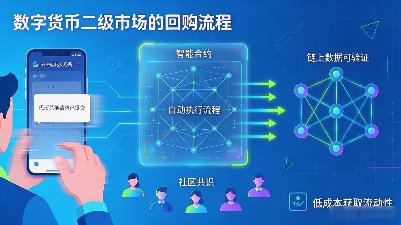 数字货币二级市场回购全攻略：代币如何被回收？