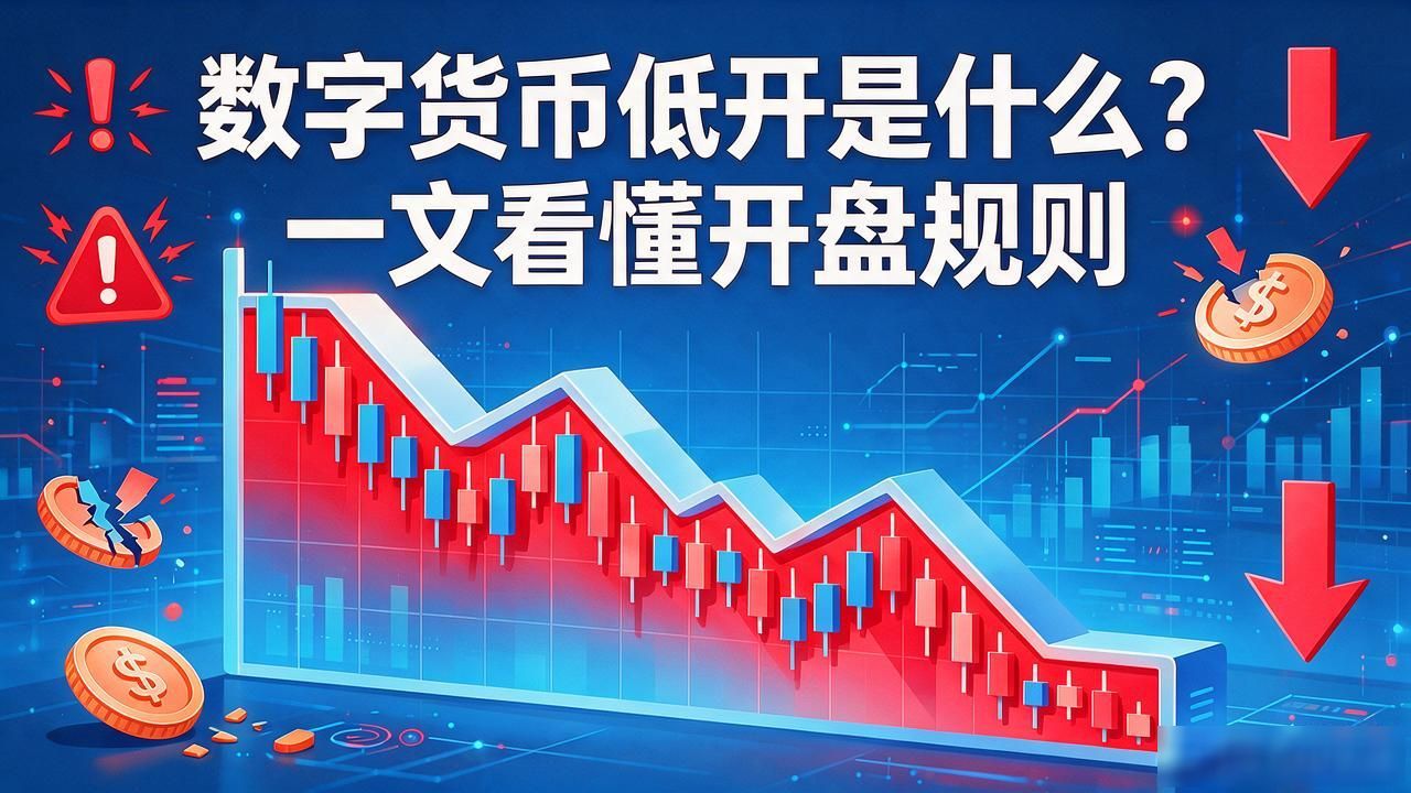 数字货币低开是什么？一文看懂开盘规则