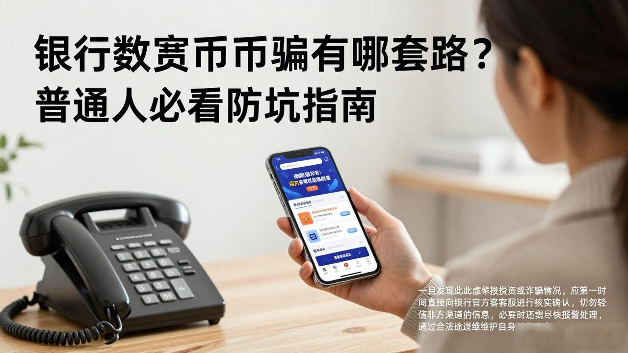 银行数字货币骗局有哪些套路？普通人必看防坑指南