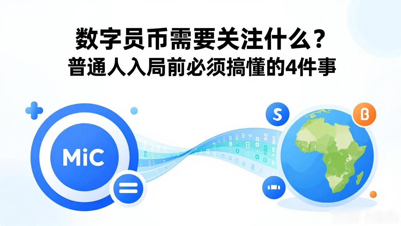 数字货币需要关注什么？普通人入局前必须搞懂的4件事