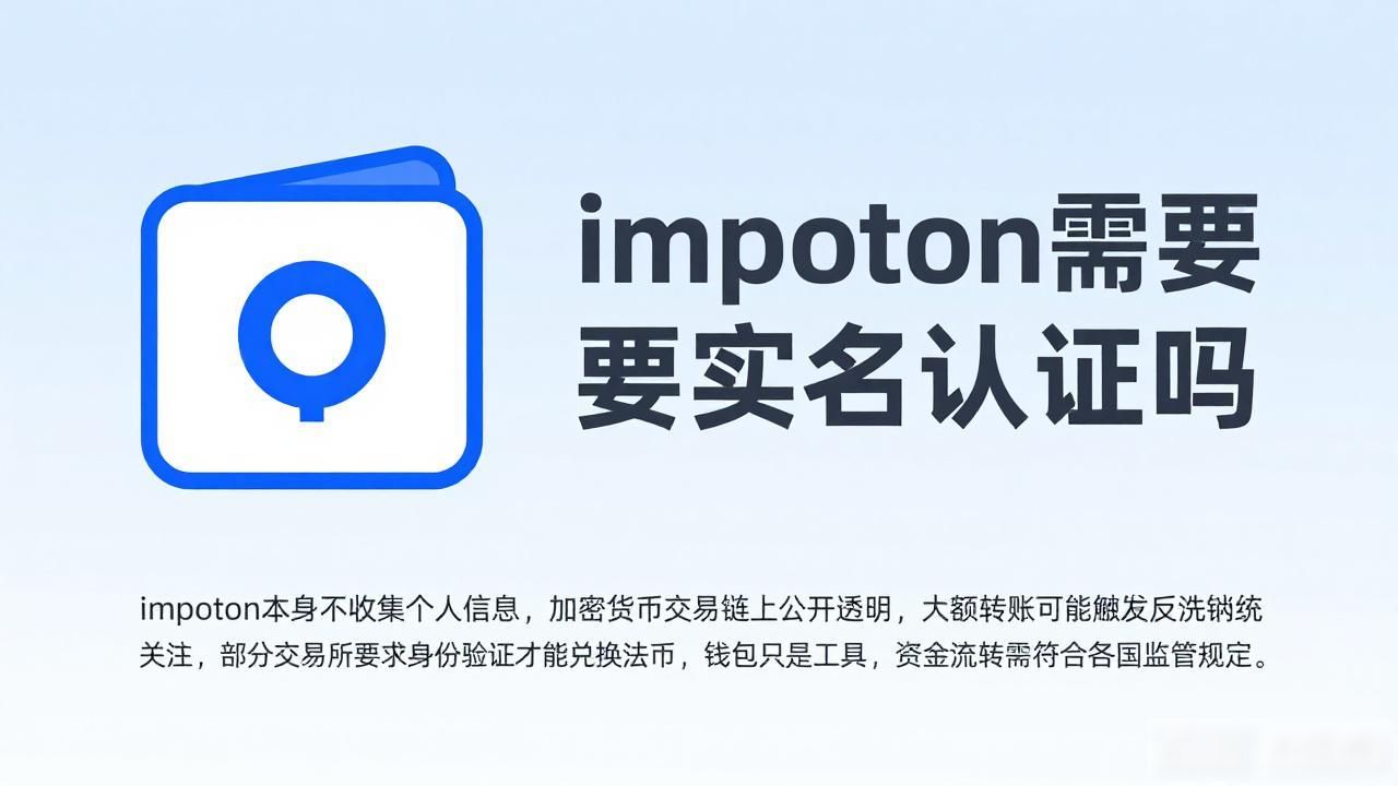 imtoken需要实名认证吗