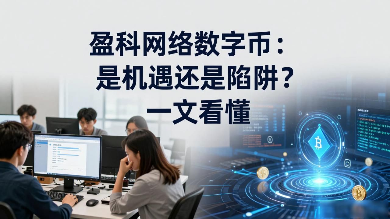 盈科网络数字货币：是机遇还是陷阱？一文看懂