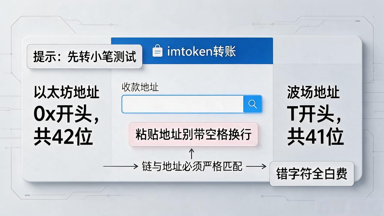 用imtoken转账需要什么东西？地址、代币、手续费一篇说清