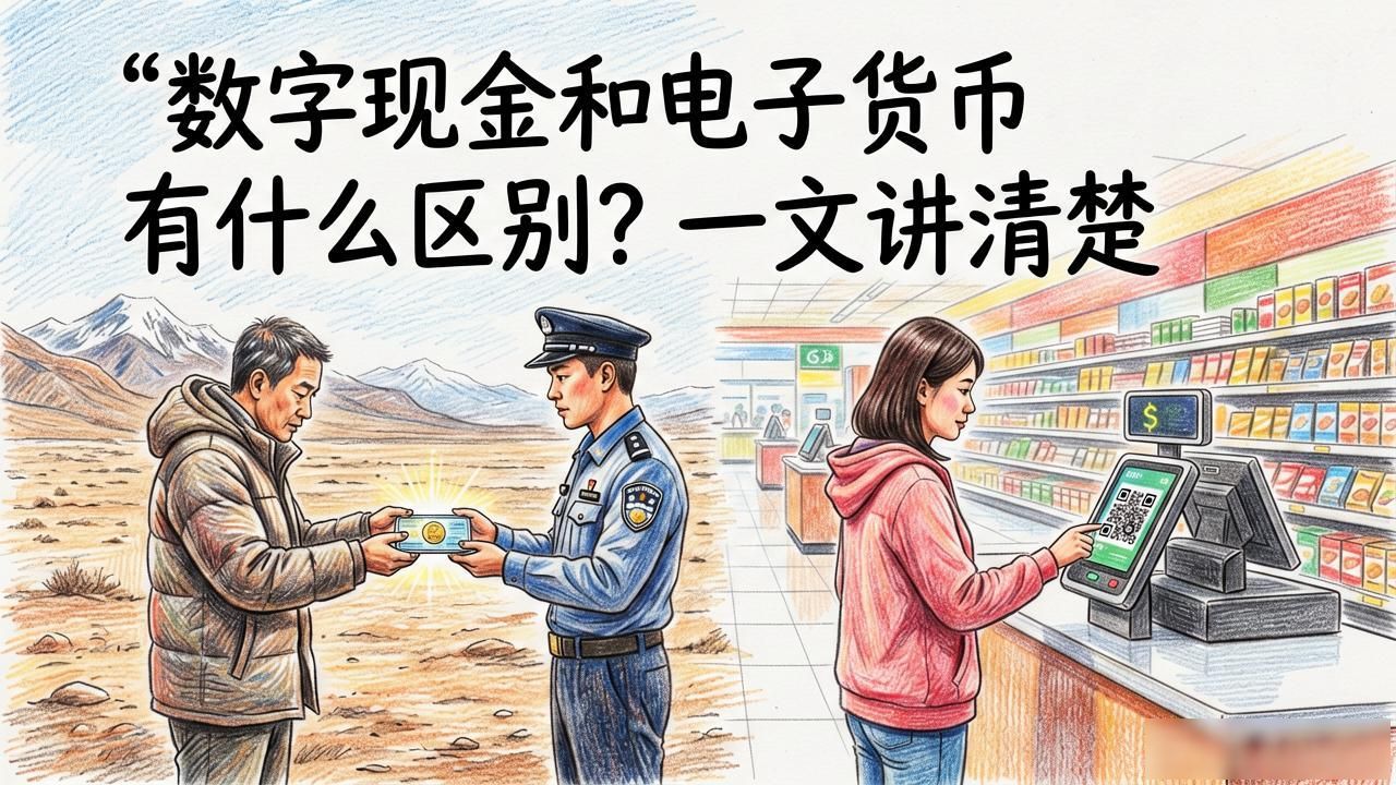 数字现金和电子货币有什么区别？一文讲清楚