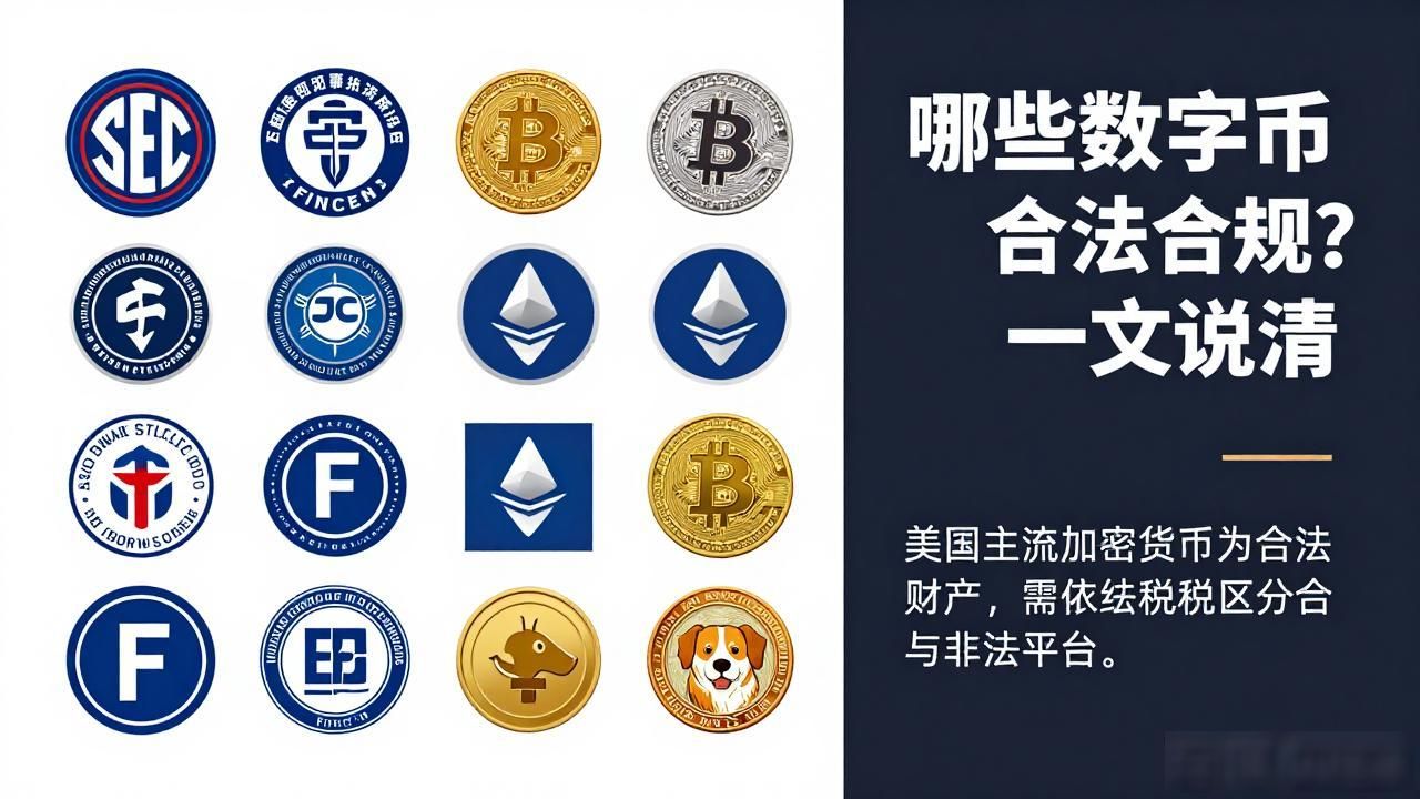 哪些数字货币合法合规？一文说清