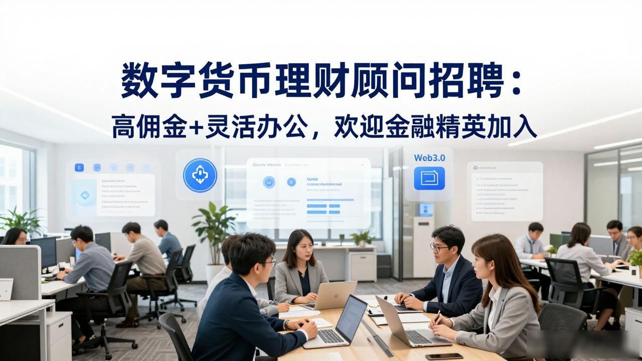 数字资产时代专业人才招聘_数字货币理财顾问招聘_精通加密货币的金融岗位