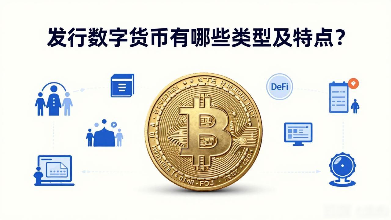 数字货币的类型及特点_加密货币与稳定币的区别_发行数字货币有哪些