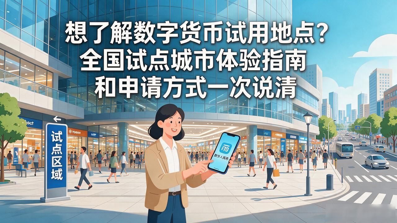想了解数字货币试用地点？全国试点城市体验指南和申请方式一次说清