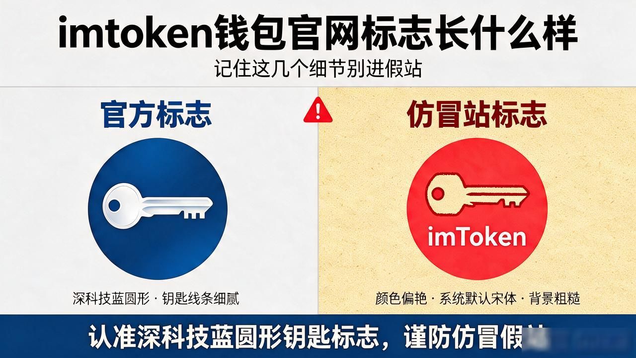 imtoken钱包官网标志长什么样，记住这几个细节别进假站