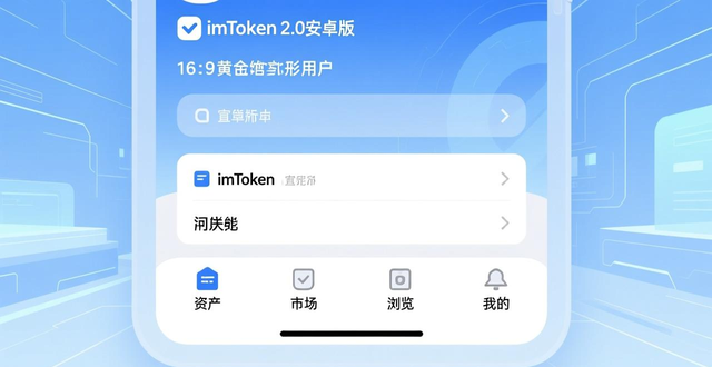 imToken 2.0钱包安卓版的用户界面优化与设计_imToken 2.0安卓版钱包的功能转变_imToken 2.0安卓版钱包界面优化