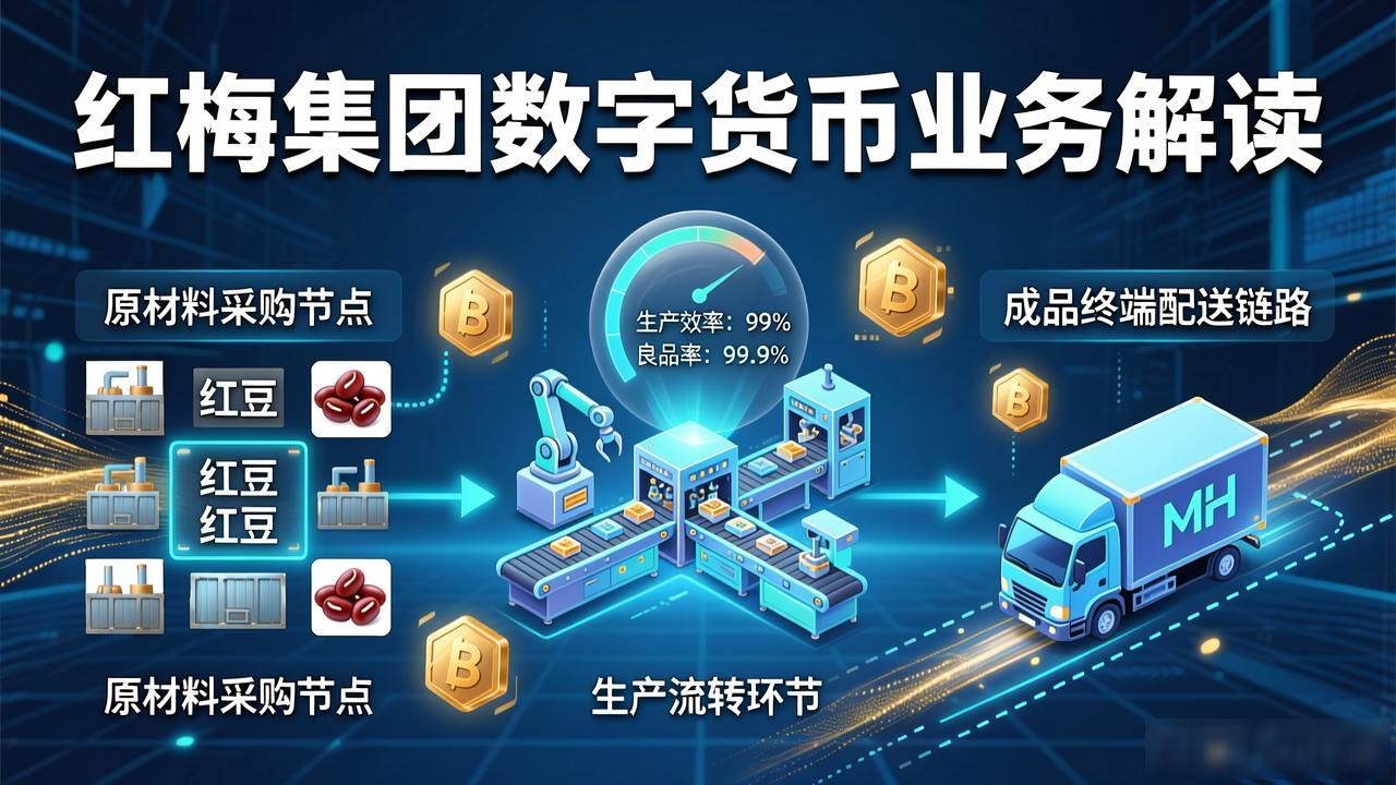 红梅集团数字货币业务解读