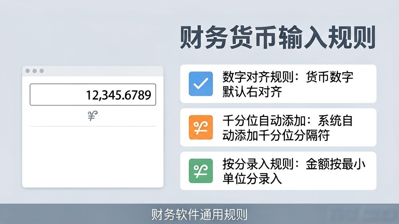 货币数字怎么输入 货币取值输入方法