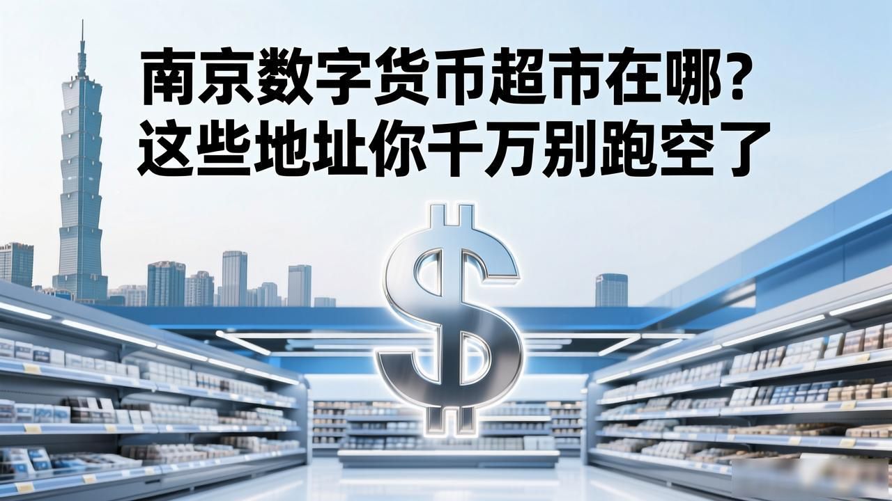 南京数字货币超市在哪？这些地址你千万别跑空了