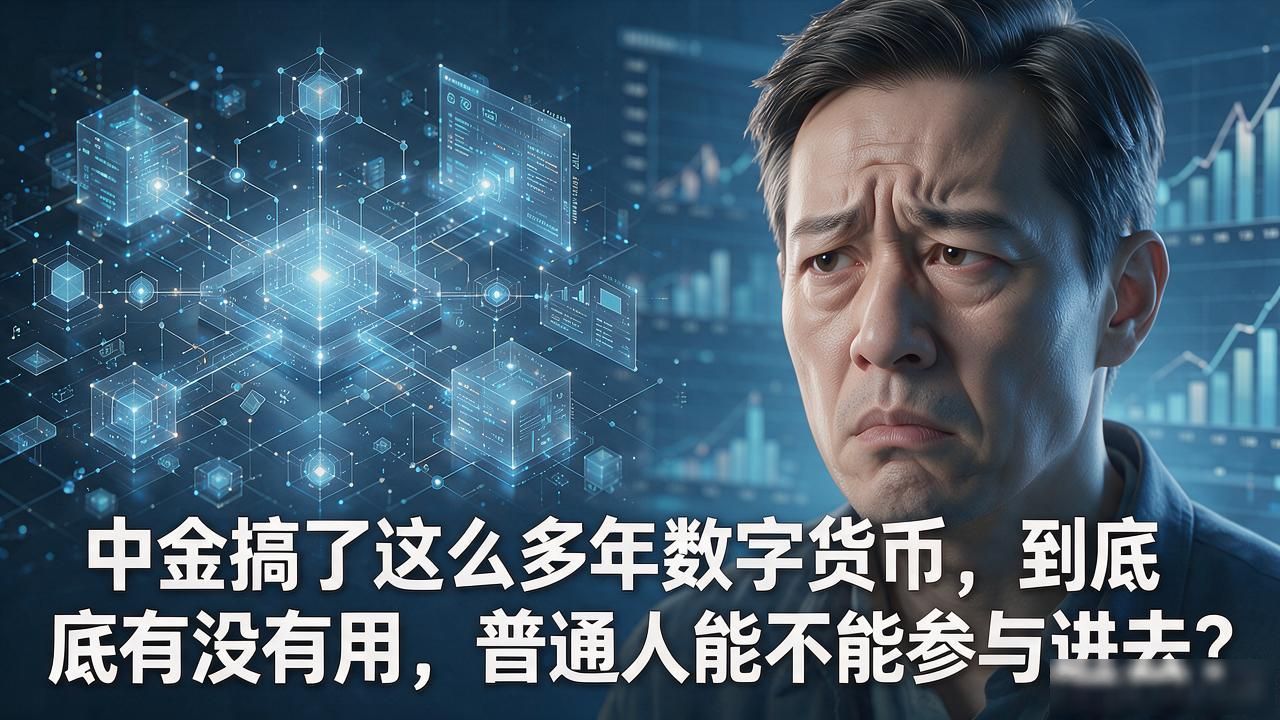 中金搞了这么多年数字货币，到底有没有用，普通人能不能参与进去