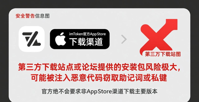 imToken第三方下载平台风险分析_imToken苹果设备官方下载渠道_imToken最新苹果下载平台安全性测评