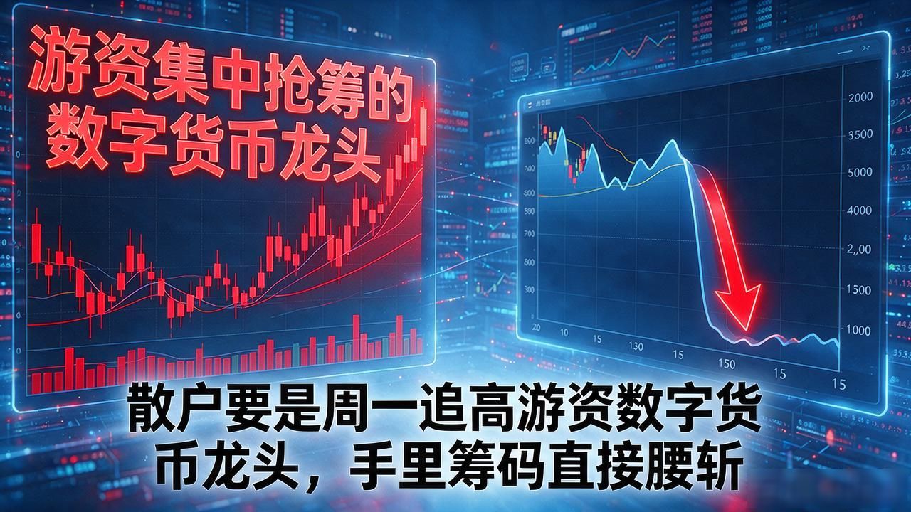游资集中抢筹的数字货币龙头，散户到底能不能跟