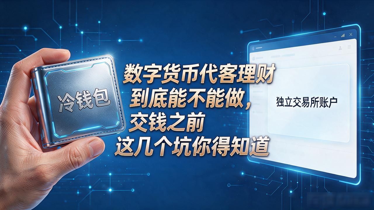 数字货币代客理财到底能不能做，交钱之前这几个坑你得知道
