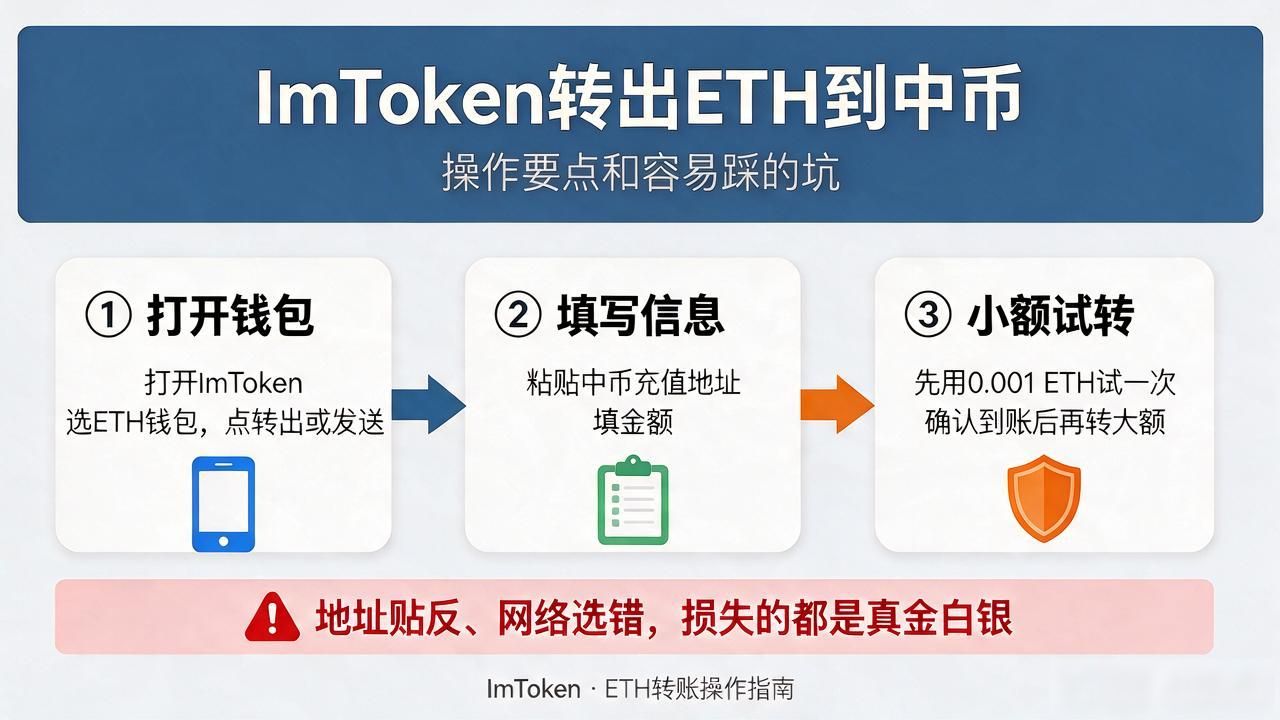 imtoken转出eth到中币_ImToken转ETH到中币详细步骤_中币充值ETH地址注意事项