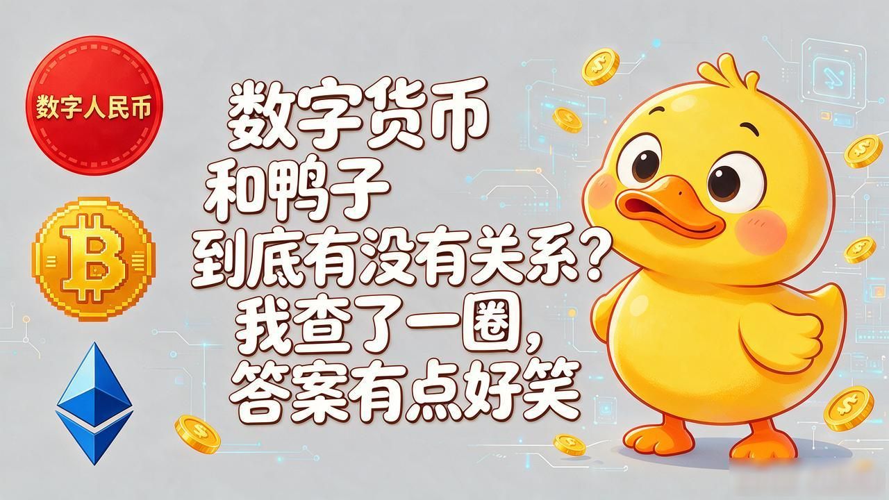 数字人民币吉祥物鸭子梗_数字货币和鸭子有关吗_数字货币和鸭子有关系吗