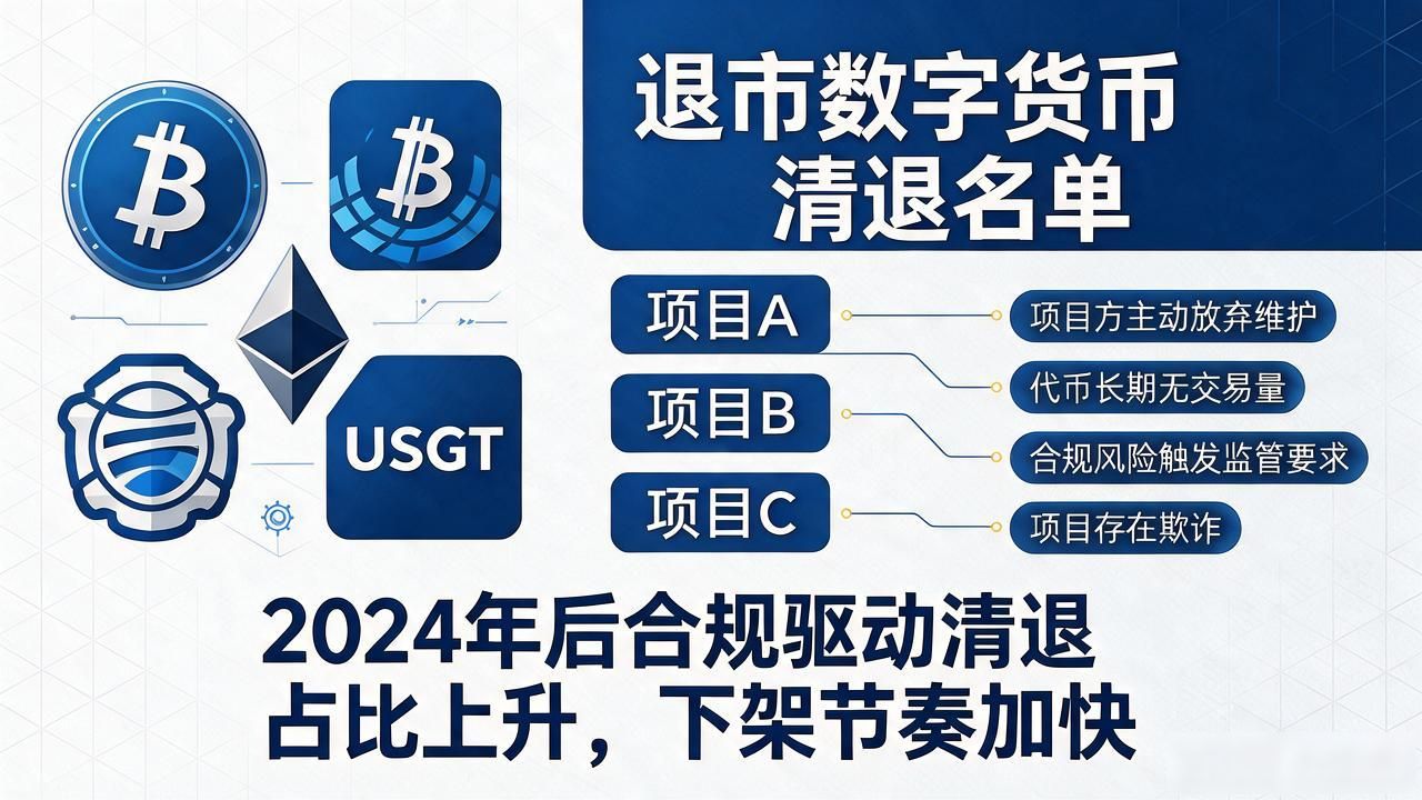 主流平台下架币种原因分析_数字货币交易所清退代币数量统计_退市的数字货币有多少