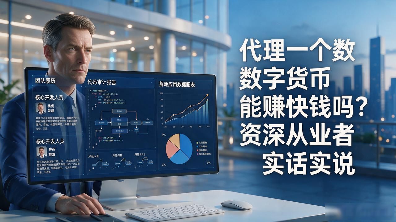 代理一个数字货币能赚快钱吗？资深从业者实话实说
