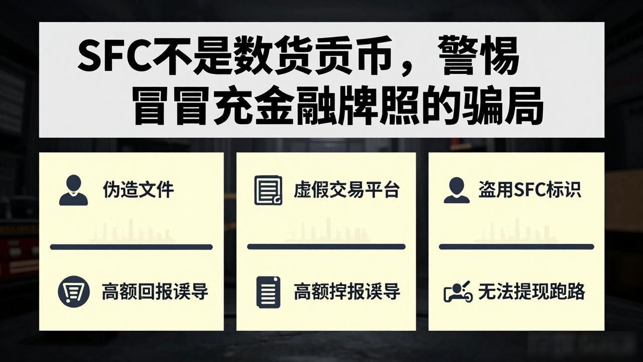 sfc是什么数字货币_香港证券及期货事务监察委员会_SFC币骗局