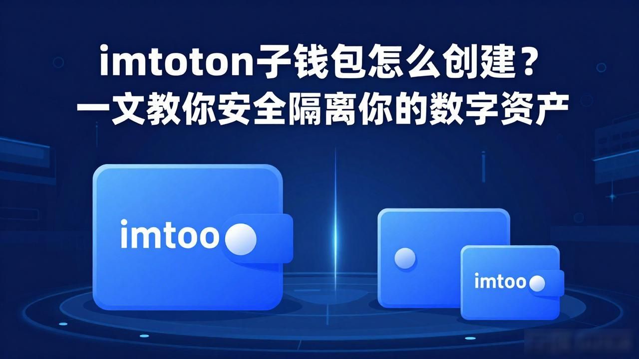 imtoken子钱包怎么创建？一文教你安全隔离你的数字资产