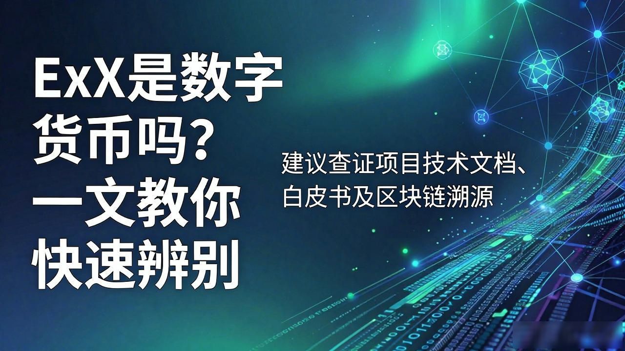 ExX是数字货币吗？一文教你快速辨别