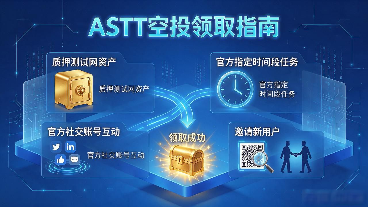 astt数字货币空投_ASTT数字货币空投参与方法 ASTT去中心化金融项目介绍 ASTT代币空投领取时间