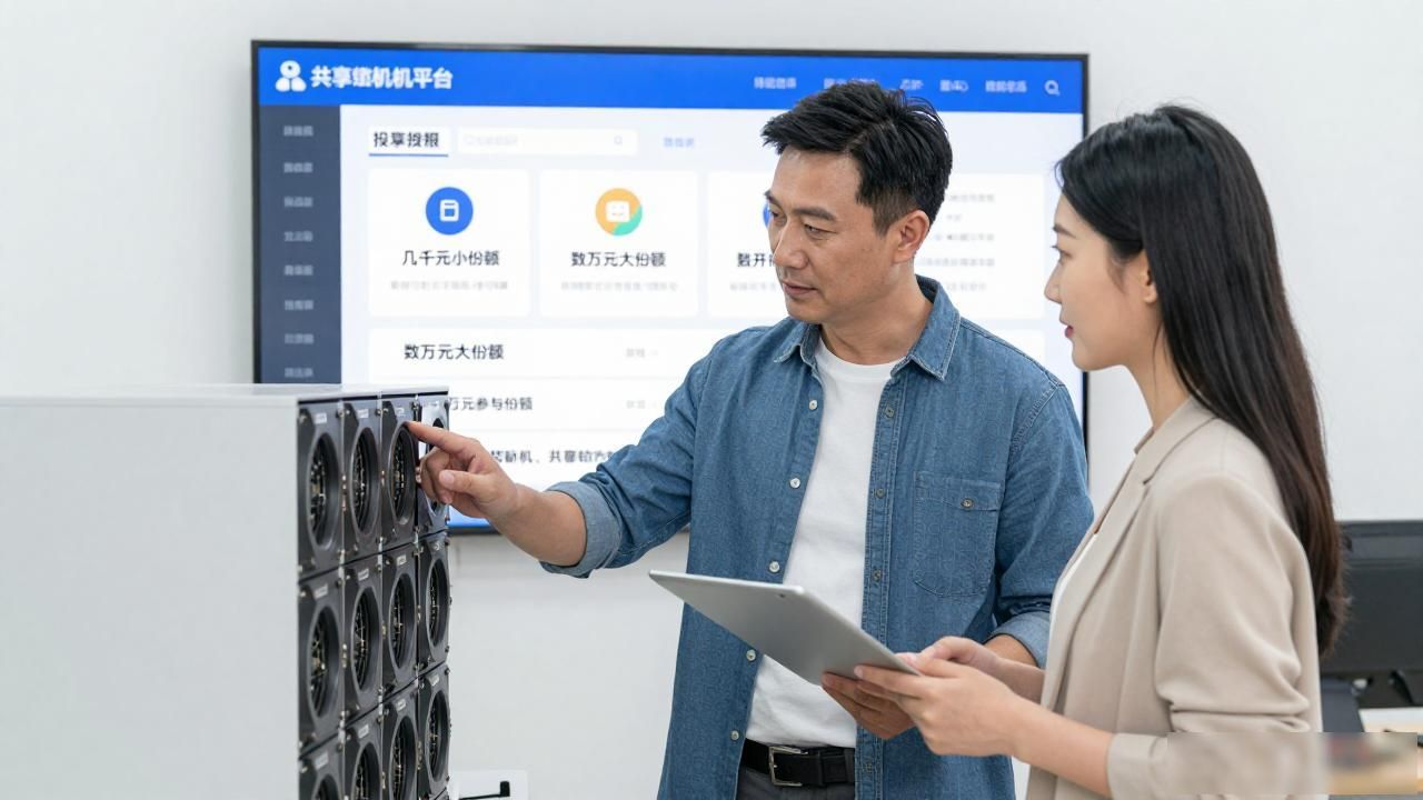 数字货币共享矿机：普通人也能参与的挖矿投资