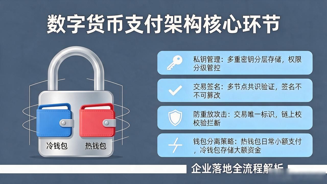 数字货币支付架构怎么做？企业落地全流程解析