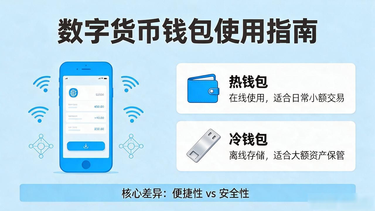 数字货币一般怎么样用_数字货币交易平台选择指南_数字货币热钱包冷钱包区别