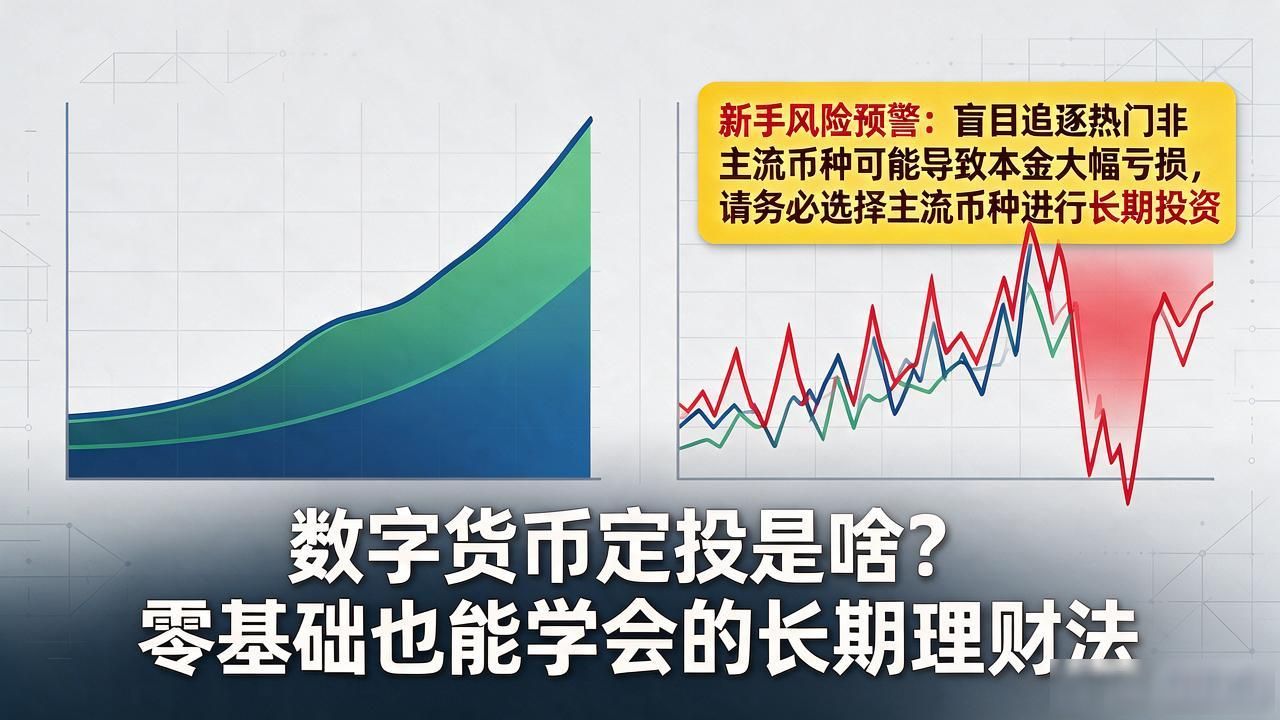 数字货币定投是啥？零基础也能学会的长期理财法