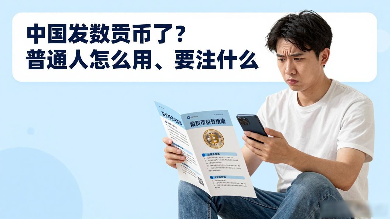 中国发数字货币了？普通人怎么用、要注意什么