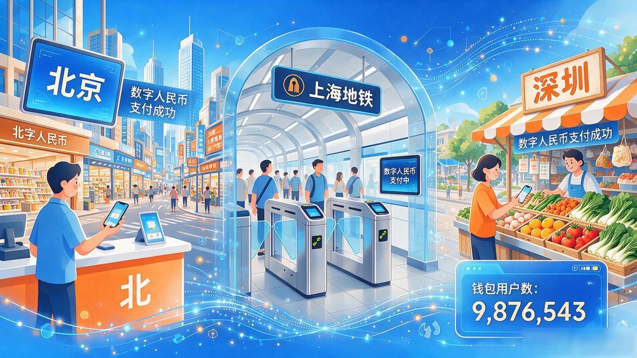 数字人民币发行规模_中国数字货币总额_数字人民币试点城市交易量