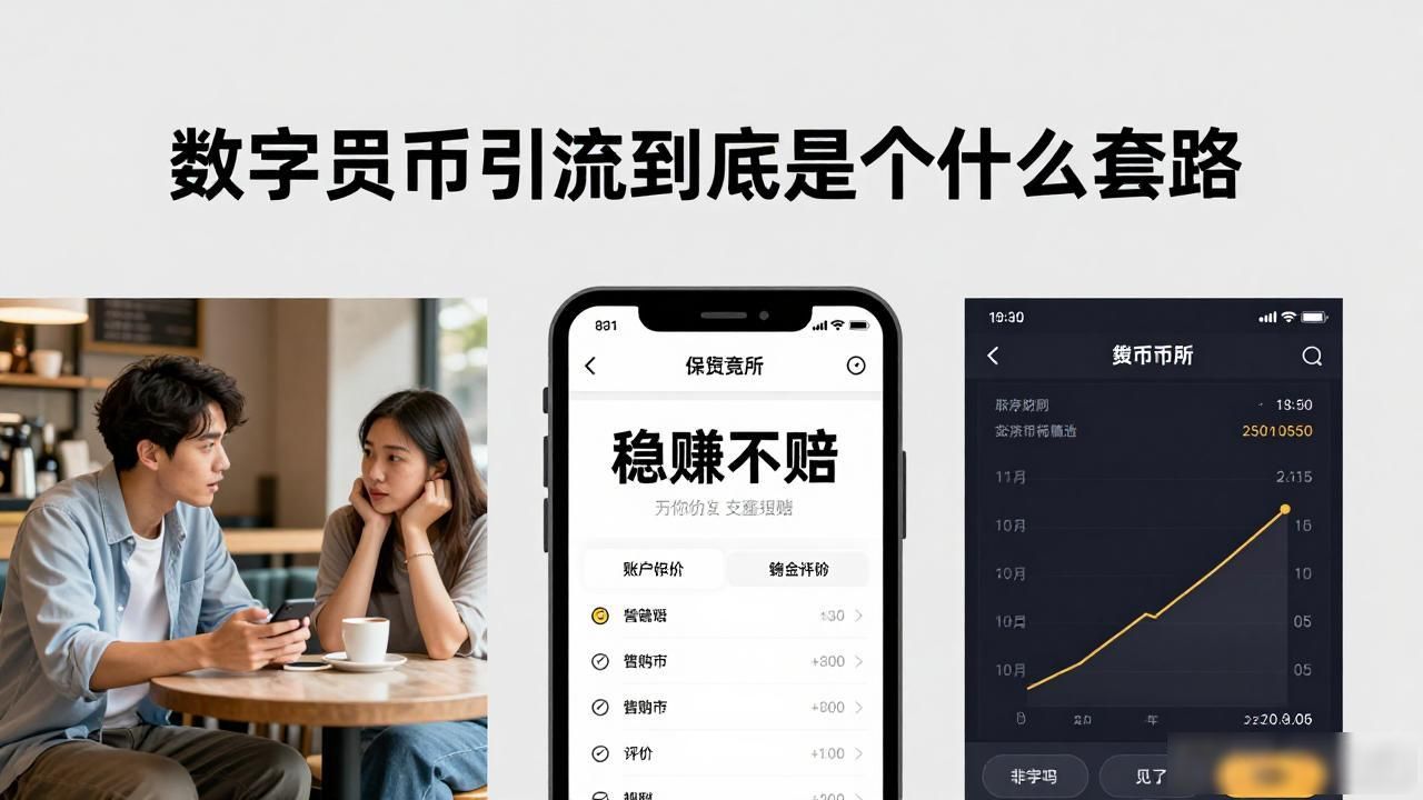 数字货币引流 私域流量陷阱 贪婪心理诈骗_数字货币引流什么意思