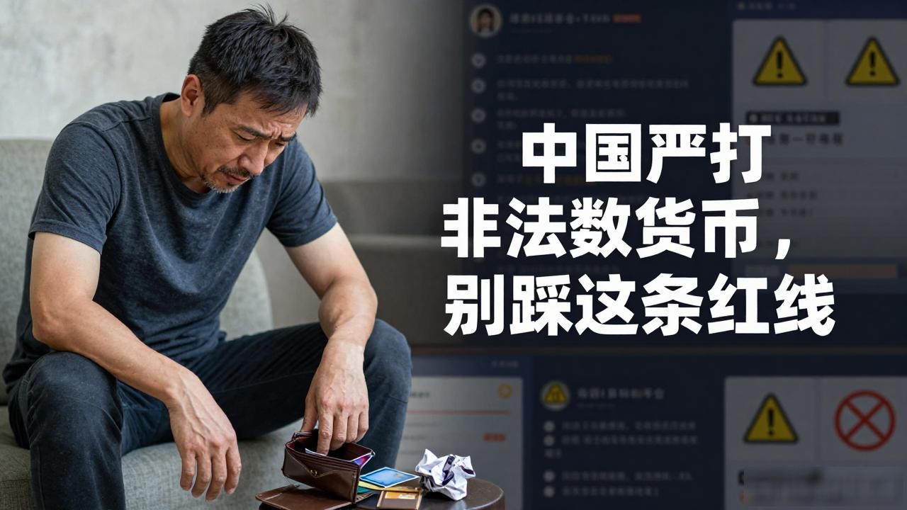 中国严打非法数字货币，别踩这条红线