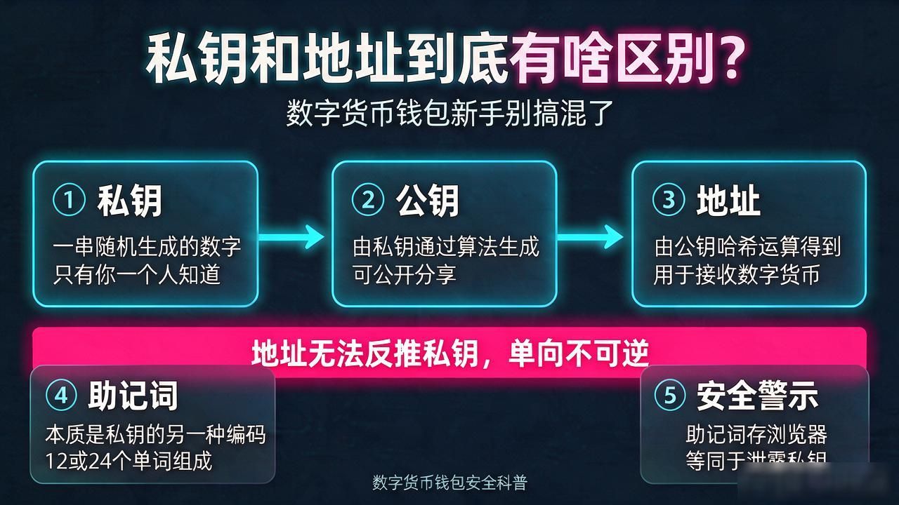私钥与地址区别_数字货币有私钥地址吗_数字货币私钥安全存储
