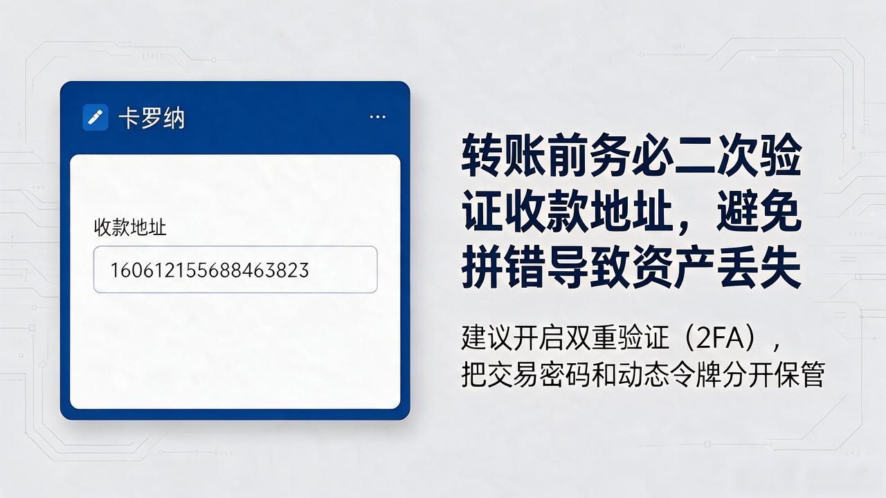 卡罗纳数字货币怎么用？注册、充值、转账三步讲明白，新手别再踩坑