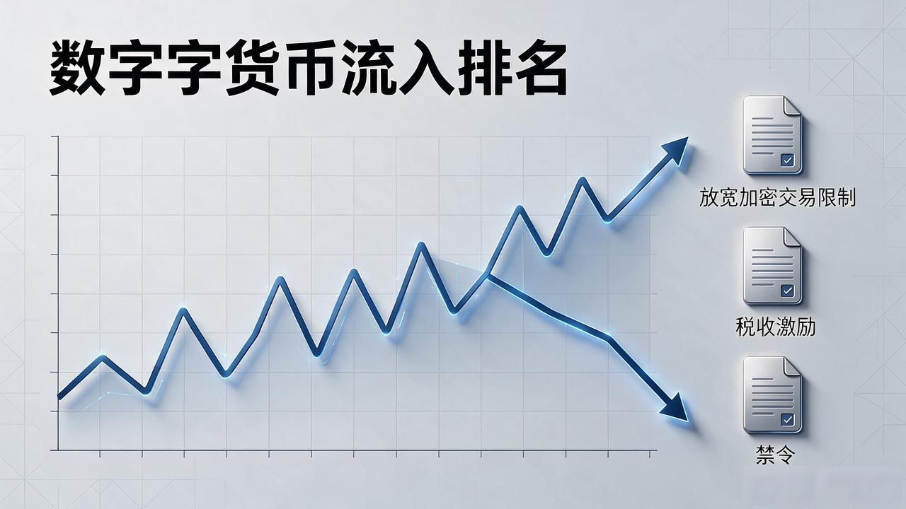 数字货币流入排名_加密市场资金流向分析_数字货币净流入排名怎么看