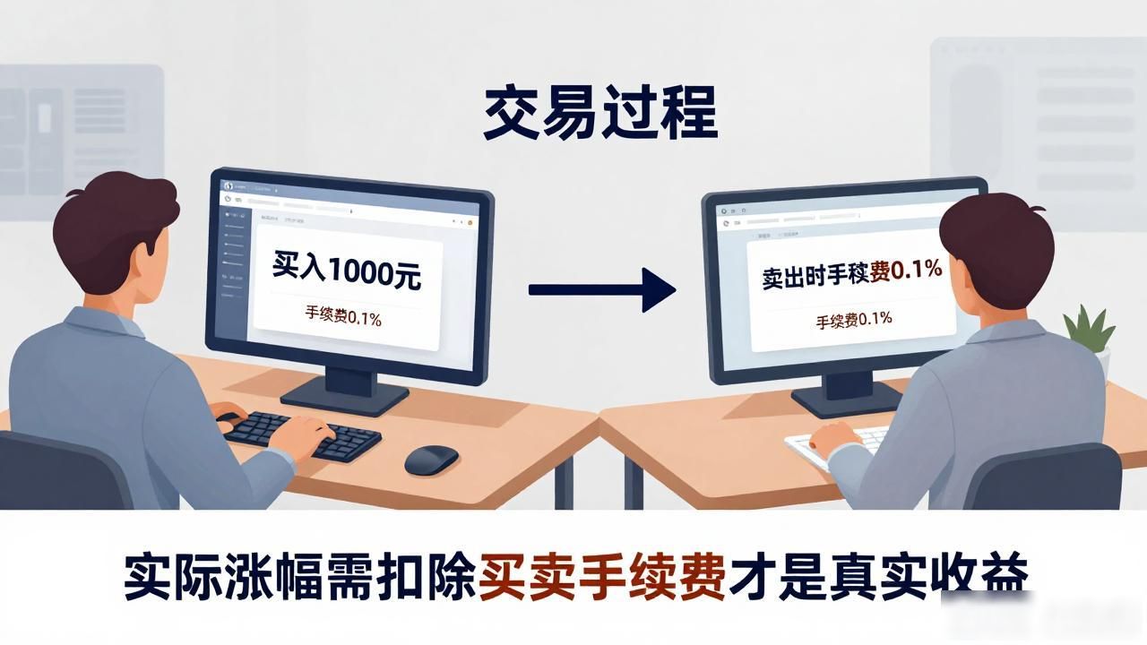 数字货币涨幅计算公式_数字货币交易手续费影响收益_数字货币的涨幅怎么算