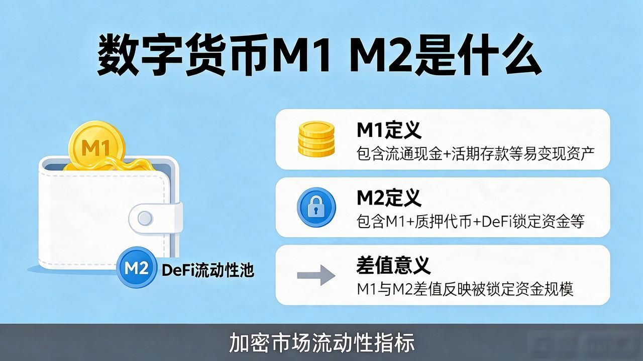 加密市场流动性M1M2差异_数字货币 m1 m2_加密货币M1和M2指标解读