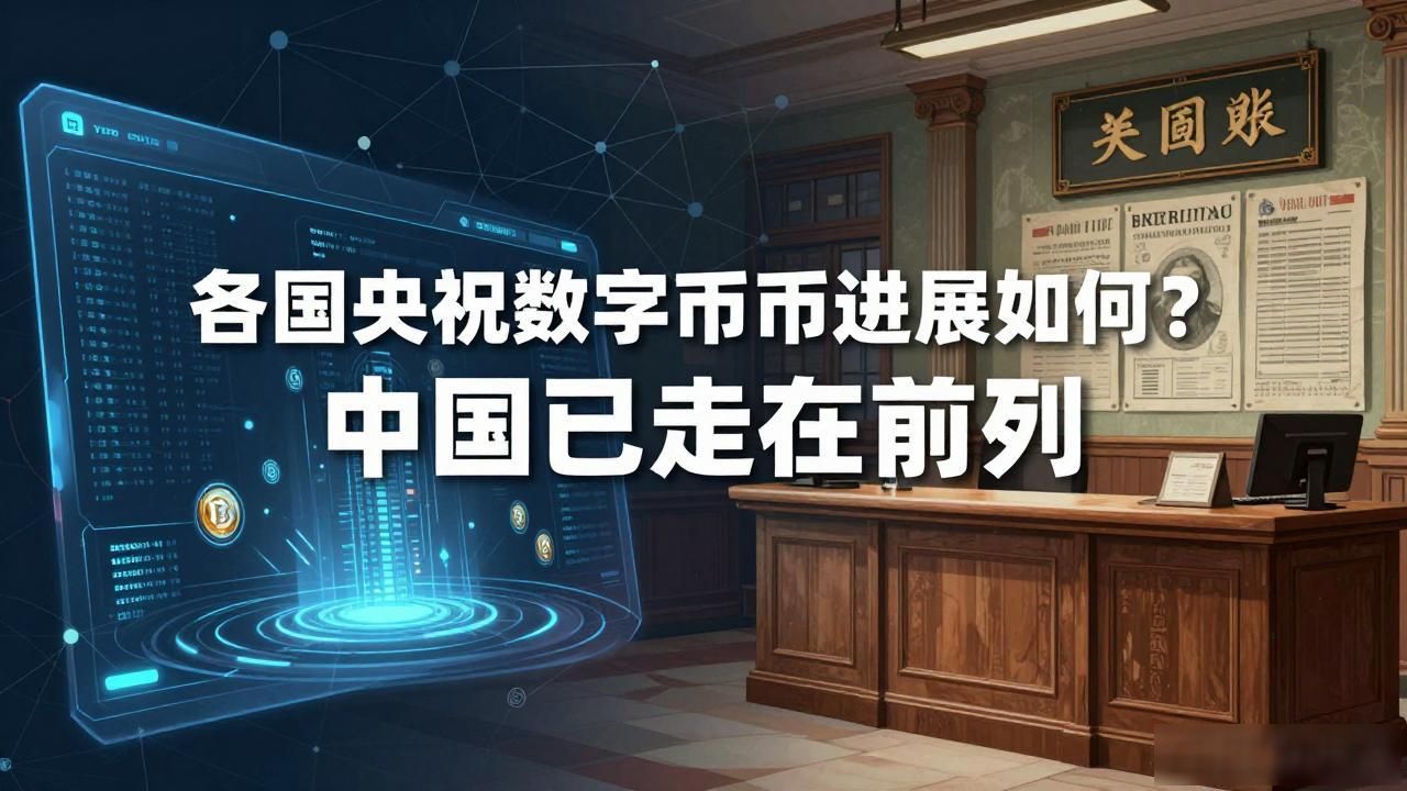 各国央行数字货币进展如何？中国已走在前列